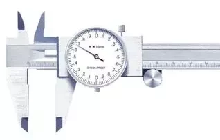 Circular dial caliper, scale division 0.02 mm