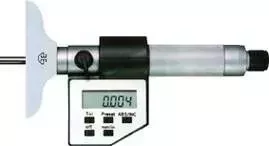 Digital Depth Micrometer, with Interchangeable Anvils